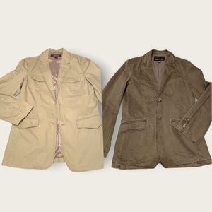 Two Kenneth Cole Reaction Jackets, size Med